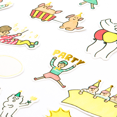 ペーパーフレーク　balloon party