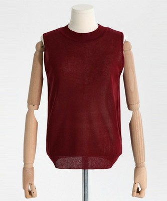 首つまりノースリーブニット・全5色・b42910