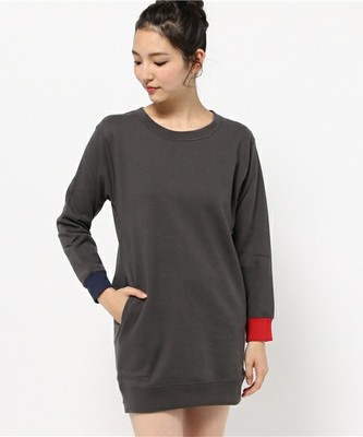 オニツカタイガー ウィメンズ スウェットワンピース