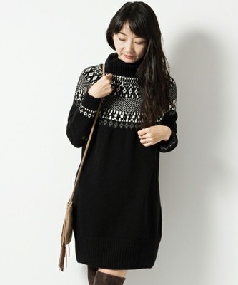 求芯ニットワンピース/212-AIE-L152-OP105