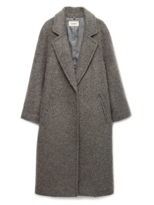 シャギーロングコート