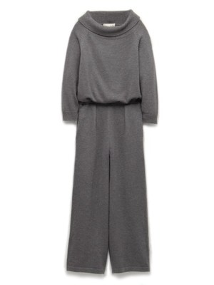 オフショルロンパース