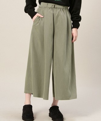 BY ガウチョベルトパンツ