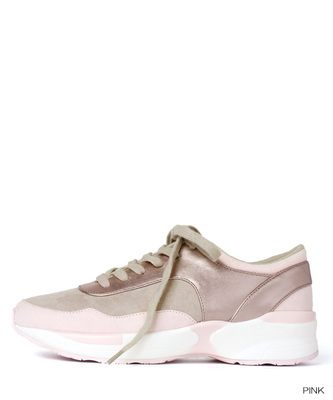 コンビマテリアルスニーカー