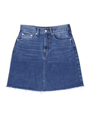 jouetie デニム台形スカート