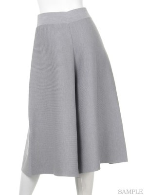 【emmi atelier】ニットガウチョパンツ