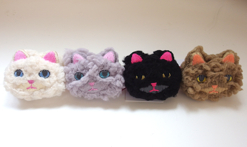 KEORA KEORA モコモコネコブローチ