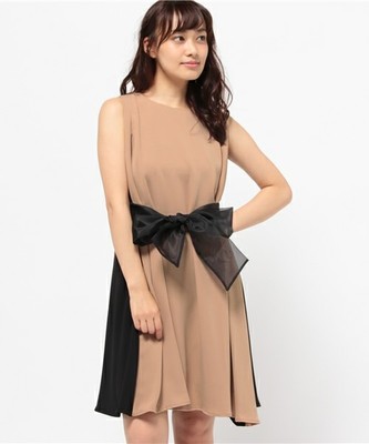 VircaバイカラーAライン2wayワンピース