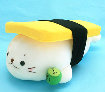 ≪2015創業祭≫ お寿司しろたんに変身抱き枕≪たまご≫ 