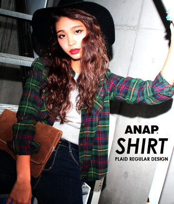 チェックレギュラーシャツ