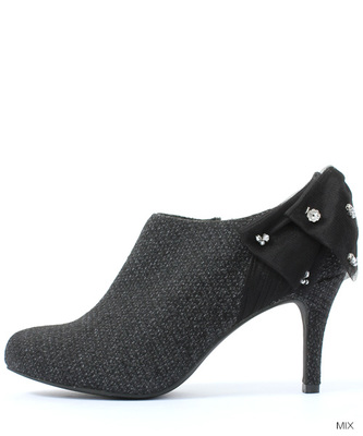 チュールリボンアンクルブーティ