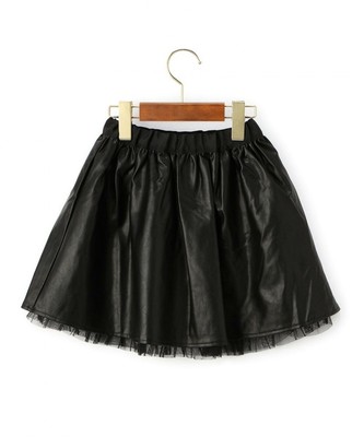 フェイクレザースカート リバーシブル