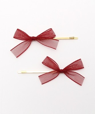 WEGO/メッシュリボンピン