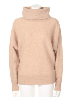 カシミヤドルマンスリーブプルオーバー