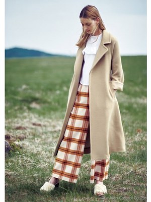 ウールワイドパンツ