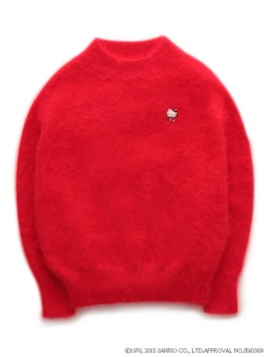 【snidel meets HelloKitty】アンゴラ刺繍ドルマン