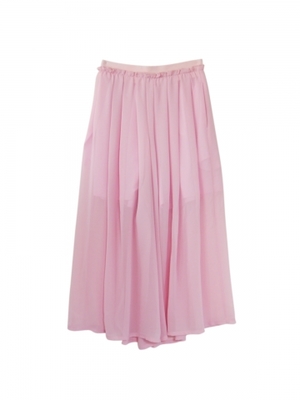 chiffon gaucho pants