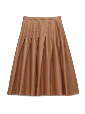 Lily Brown (リリーブラウン)  レザースカート