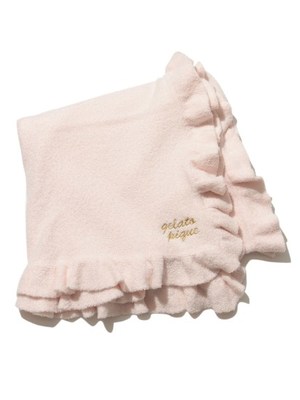 moco moco’スムーズィー’フリルブランケット