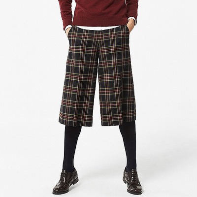 ＷＯＭＥＮ　イージーガウチョパンツ（タータンチェック）