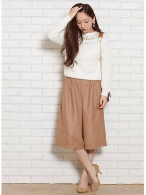 前リボンガウチョパンツ