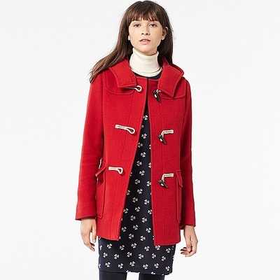 ＷＯＭＥＮ　ウールブレンドダッフルコート