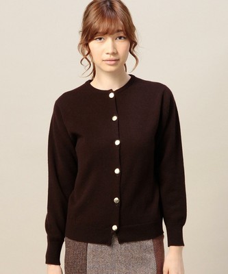 ゴールドボタンカーディガン