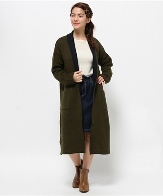 ニットコーディガン