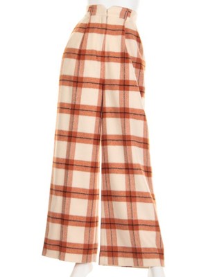 ウールワイドパンツ