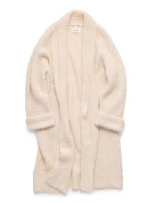 ロングニットコート