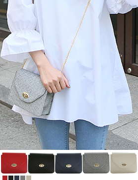 ショルダーチェーンミニポシェット