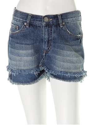 デニムレイヤードショートパンツ