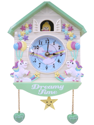 ユニコーンクロック クリーム