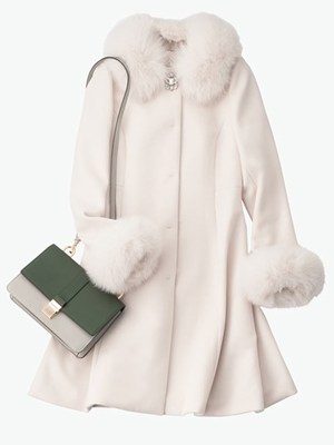 ビジューフレアコート