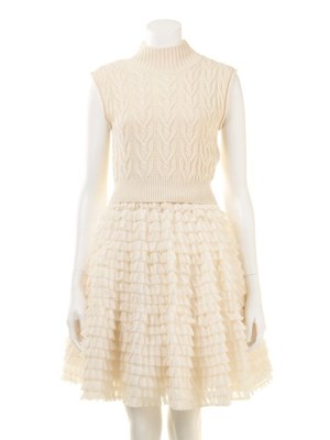 snidel (スナイデル) ティアードスカートコンビワンピース