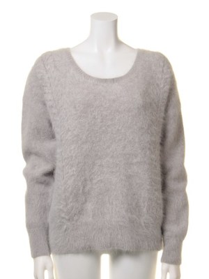 Lily Brown (リリーブラウン)  アンゴラケーブルプルオーバー