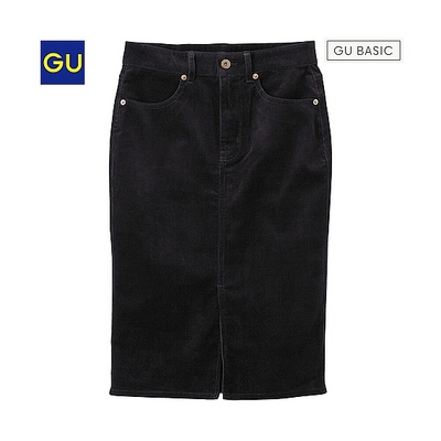 （GU）コーデュロイタイトスカートＡ