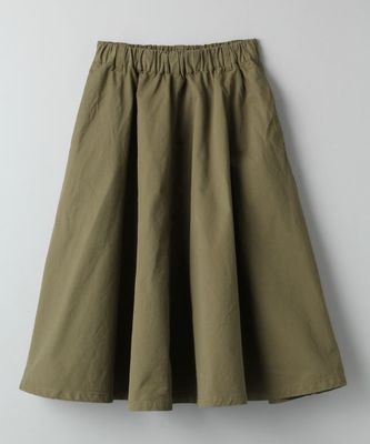 ギャザーフレアスカート