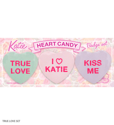 BADGE heart candy set