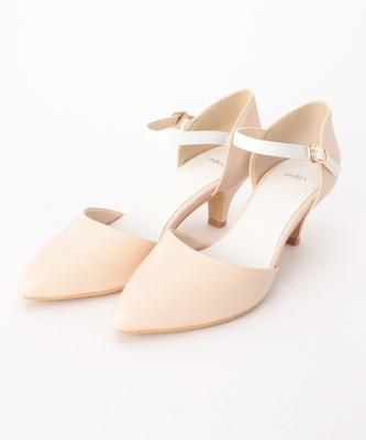 【INDEX】アーモンドセパレートパンプス