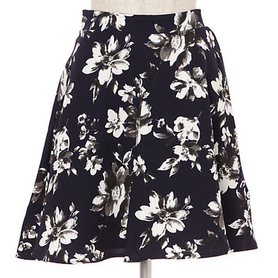 【INGNI】花柄フレアスカート