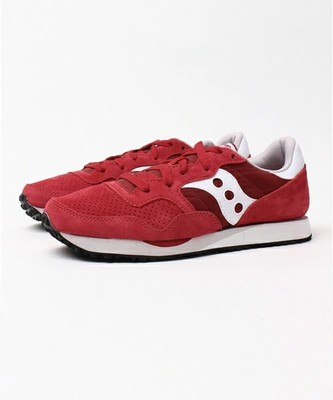 [Begin掲載] SAUCONY サッカニー DXN TRAINER DXN トレーナー S70124-23 RED/WHITE