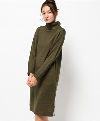 24507 タートルニットワンピース