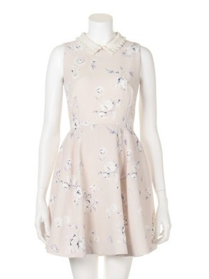 snidel (スナイデル)  パールカラーワンピース