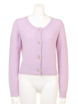 フェレット混カーディガン