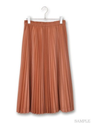 ヴィンテージレザープリーツスカート