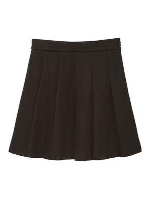 PJ/ボンディングプリーツスカート