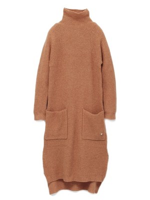 ネップツイードロングワンピース