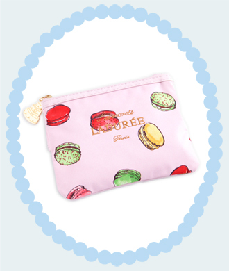 スクレ・ラデュレ ティッシュポーチ（Macarons マカロン）
