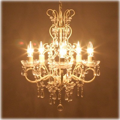 シャンデリア　アリス　クリーム